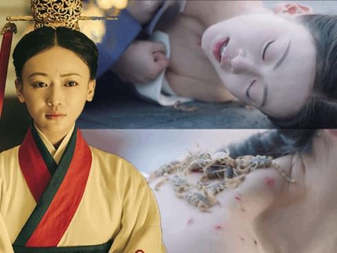 Cảnh Ngô Cẩn Ngô bị bọ cạp sống bò khắp người gây tranh cãi