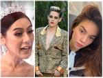 SAO MAKE OVER: Lâm Khánh Chi lộ vùng da cổ lão hóa như U60 - Kristen Stewart trang điểm như ma cà rồng khát máu