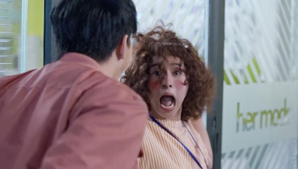 Lan Ngọc biến thành nữ hoàng hốt hoảng mỗi khi gặp mặt Bình An trong tập 6 Mối tình đầu của tôi-1