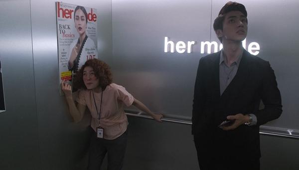 Lan Ngọc biến thành nữ hoàng hốt hoảng mỗi khi gặp mặt Bình An trong tập 6 Mối tình đầu của tôi-5