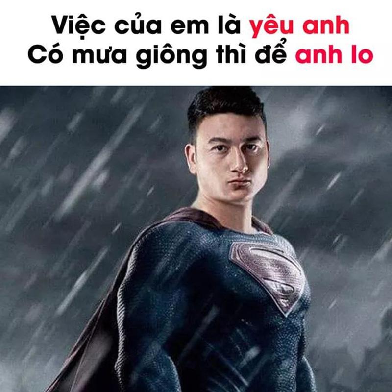 Thi đấu xuất sắc trong trận Việt Nam - Nhật Bản, Văn Lâm được dân mạng gọi là thần linh sống, thi nhau chế ảnh-1