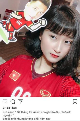 Bạn gái cầu thủ Việt Nam đồng loạt lên tiếng: Về nhà thôi, có em chờ-6