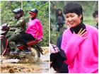 Dân mạng quốc tế khen ngợi ảnh H'Hen Niê đi xe máy đón Tết ở Sơn La