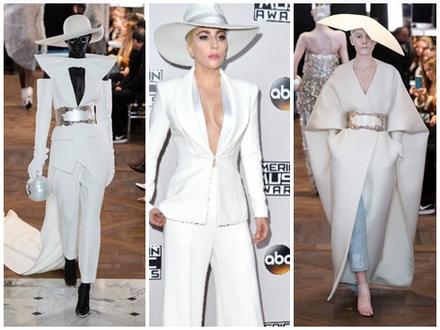 Những thiết kế với nguồn cảm hứng từ ca sĩ Lady Gaga của nhà mốt Balmain