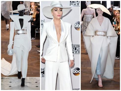 Những thiết kế với nguồn cảm hứng từ ca sĩ Lady Gaga của nhà mốt Balmain