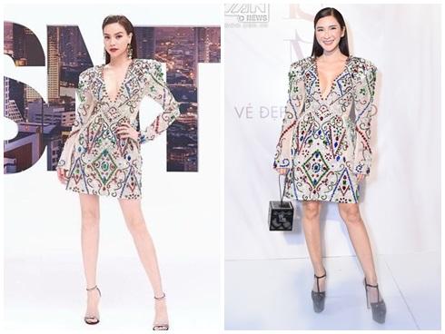 4 lần ĐỤNG HÀNG trong 1 tháng, Đỗ Mỹ Linh chẳng ngán bất cứ ai nhờ nhan sắc đạt cảnh giới thần tiên-9