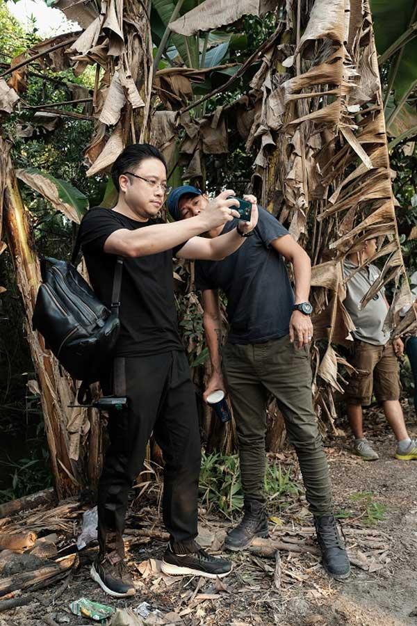 Hậu trường Đem yêu thương về đón Tết quay bằng smartphone Huawei-1