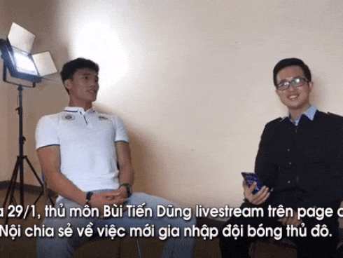 Góc trả thù: Cả gan gia nhập CLB Hà Nội không thông báo, Tiến Dũng bị Văn Hậu trêu chọc ngay trên sóng livestream