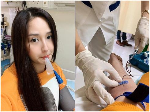 Nhập viện cấp cứu trong tình trạng kiệt sức, Mai Phương Thúy vẫn hồ hởi: 'May là nhan sắc không bị ảnh hưởng'