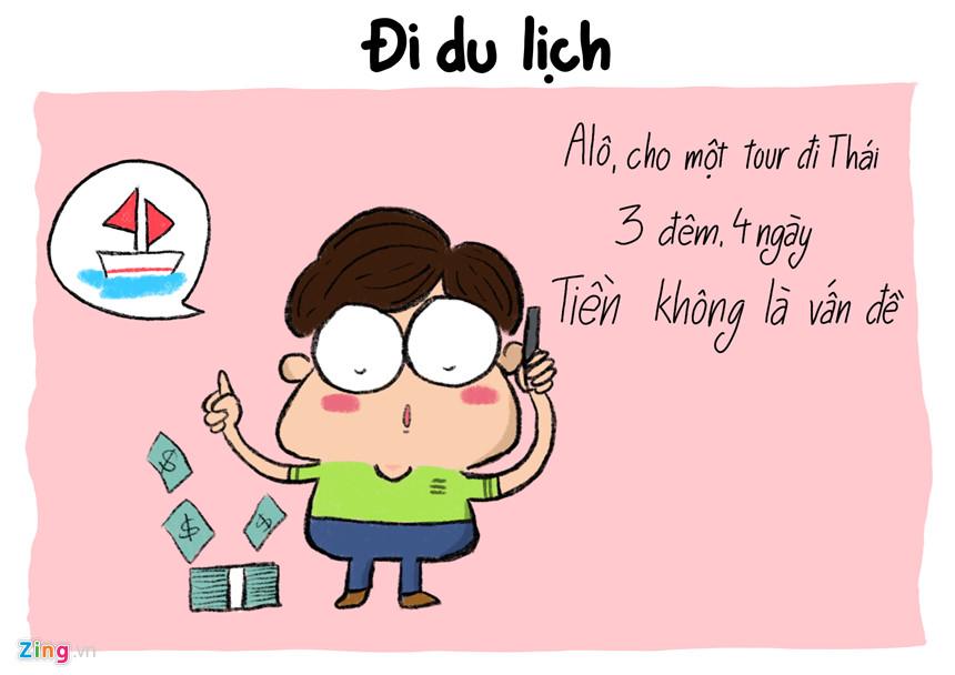 Tranh vui: Thưởng Tết đã ít mà tôi còn đủ thứ chuyện phải lo-4