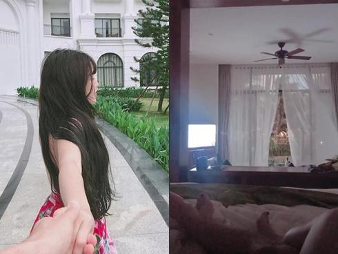 Không chỉ mặc áo mưa đôi, bạn gái Lâm Tây còn khoe hẳn ảnh tế nhị của hai người trên giường?