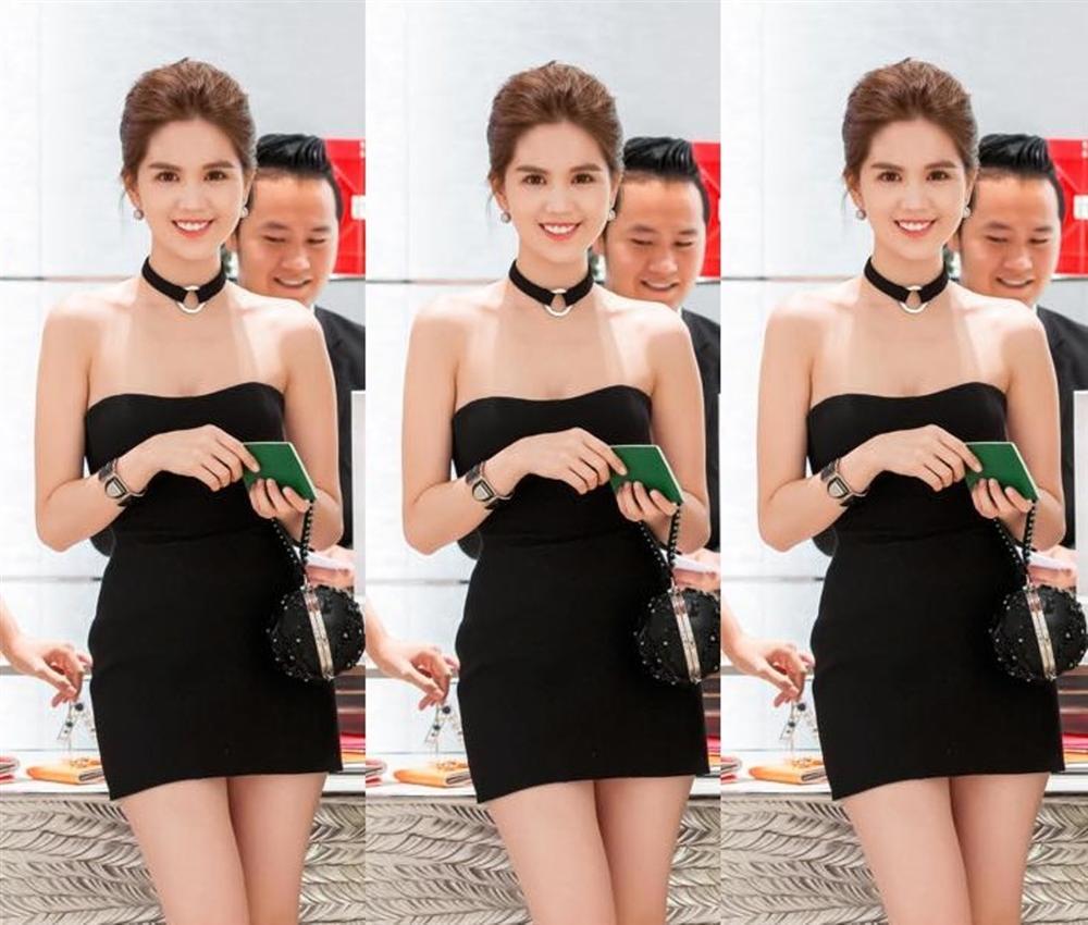 Đến Lan Khuê, Mai Phương Thúy cũng phải chào thua Ngọc Trinh khoản mặc đầm ống 60 phân sexy-4