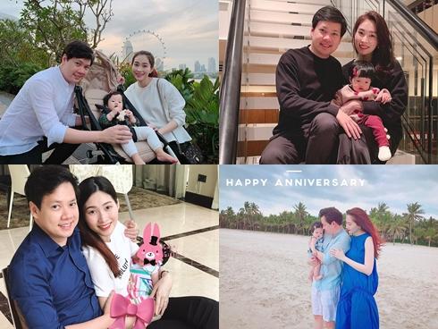 Ngắm mẹ con Đặng Thu Thảo diện áo dài ngày Tết, dân mạng trầm trồ: Thiên thần lại sinh ra một thiên thần-9