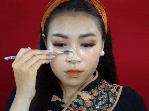 Beauty blogger Việt thử nghiệm phong cách trang điểm 'vịt hóa thiên nga' của hot girl Trung Quốc và thất bại thảm hại