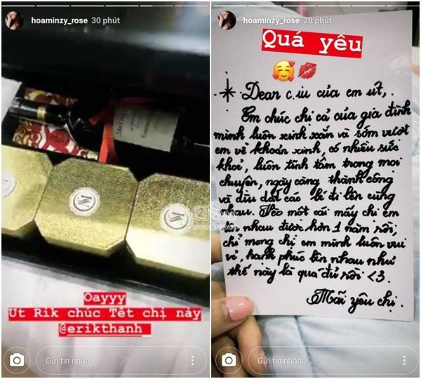 Viết thư chúc Tết gửi Hòa Minzy, Erik khiến dân tình lộn ruột với lời nhắn: Mong chị sớm vượt em về khoản xinh-1