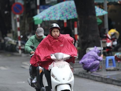 Gió mùa Đông Bắc tràn về, Hà Nội sắp mưa rét-2