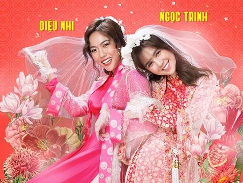 Ngọc Trinh và Diệu Nhi đáp trả 'cực gắt' trước những câu hỏi kém duyên dịp Tết