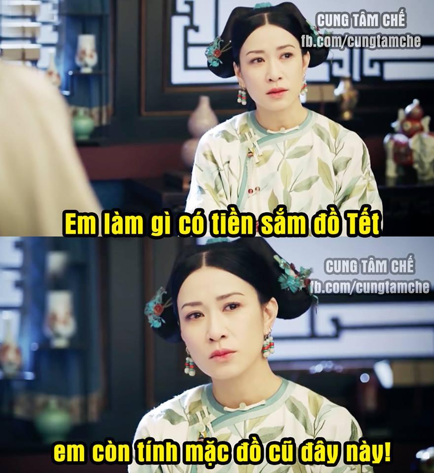 Diên Hi Công Lược đã hết nhưng Xa Thi Mạn vẫn là nhân vật được chế ảnh nhiều nhất Tết này-2