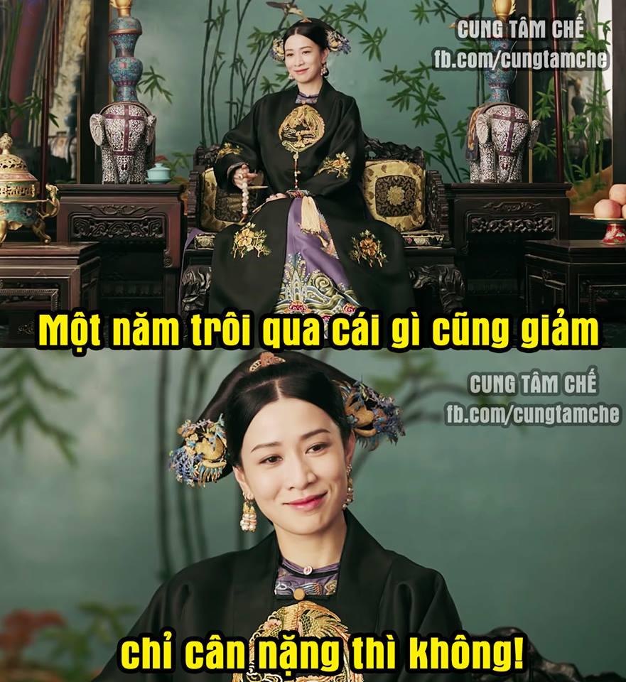 Diên Hi Công Lược đã hết nhưng Xa Thi Mạn vẫn là nhân vật được chế ảnh nhiều nhất Tết này-4