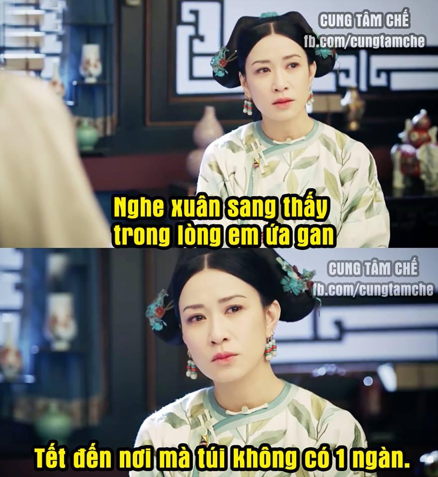 Diên Hi Công Lược đã hết nhưng Xa Thi Mạn vẫn là nhân vật được chế ảnh nhiều nhất Tết này-7