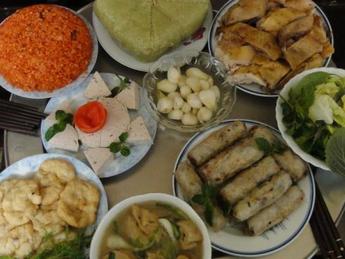 Loạt mâm cúng tất niên được bày biện cực kỳ chu đáo và cẩn thận khiến chị em phải ngạc nhiên-9