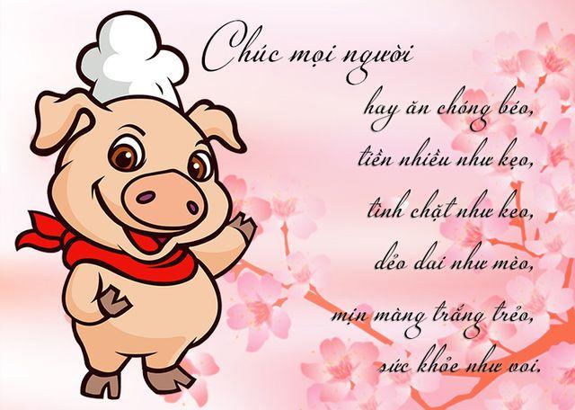 Những câu chúc hài hước, ý nghĩa cho bạn trẻ dịp Tết Kỷ Hợi 2019-2