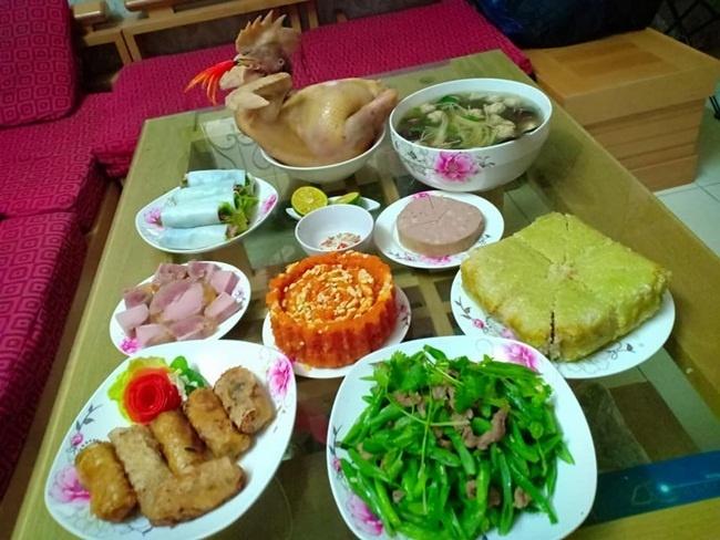Loạt mâm cúng tất niên được bày biện cực kỳ chu đáo và cẩn thận khiến chị em phải ngạc nhiên-6