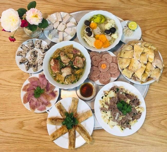Loạt mâm cúng tất niên được bày biện cực kỳ chu đáo và cẩn thận khiến chị em phải ngạc nhiên-7