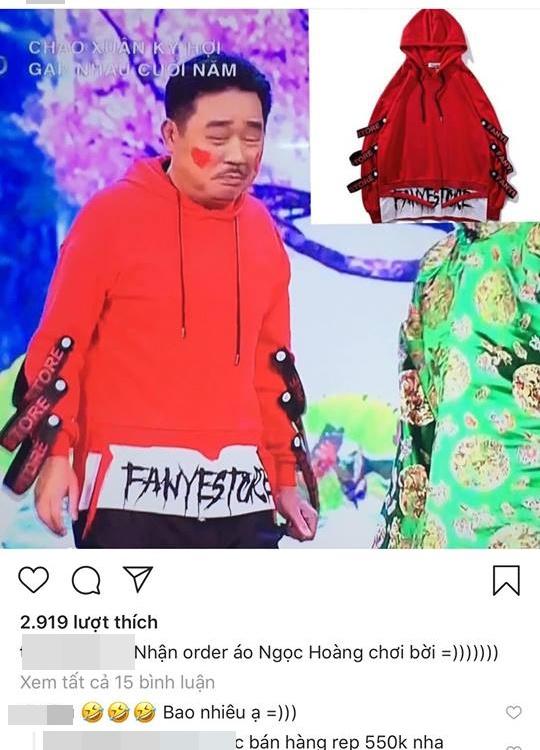 CHIẾC ÁO HOT NHẤT HÔM NAY: Dân mạng săn lùng ráo riết áo đi bão của Ngọc Hoàng Táo quân 2019-5