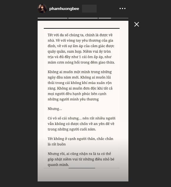 Đón Tết phương xa, Phạm Hương bùi ngùi: Không ai muốn lủi thủi trong không khí mùa xuân rộn ràng-2