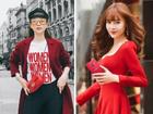 Bí kíp diện sắc đỏ cho cả năm may mắn của sao Việt