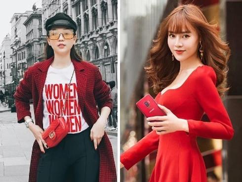 Bí kíp diện sắc đỏ cho cả năm may mắn của sao Việt