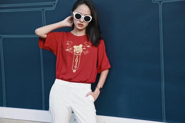 Họa tiết heo con được sao Việt mê mẩn dịp Tết Kỷ Hợi-7