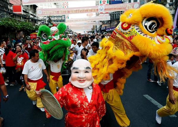 Tết Nguyên đán rực rỡ trên khắp châu Á-2