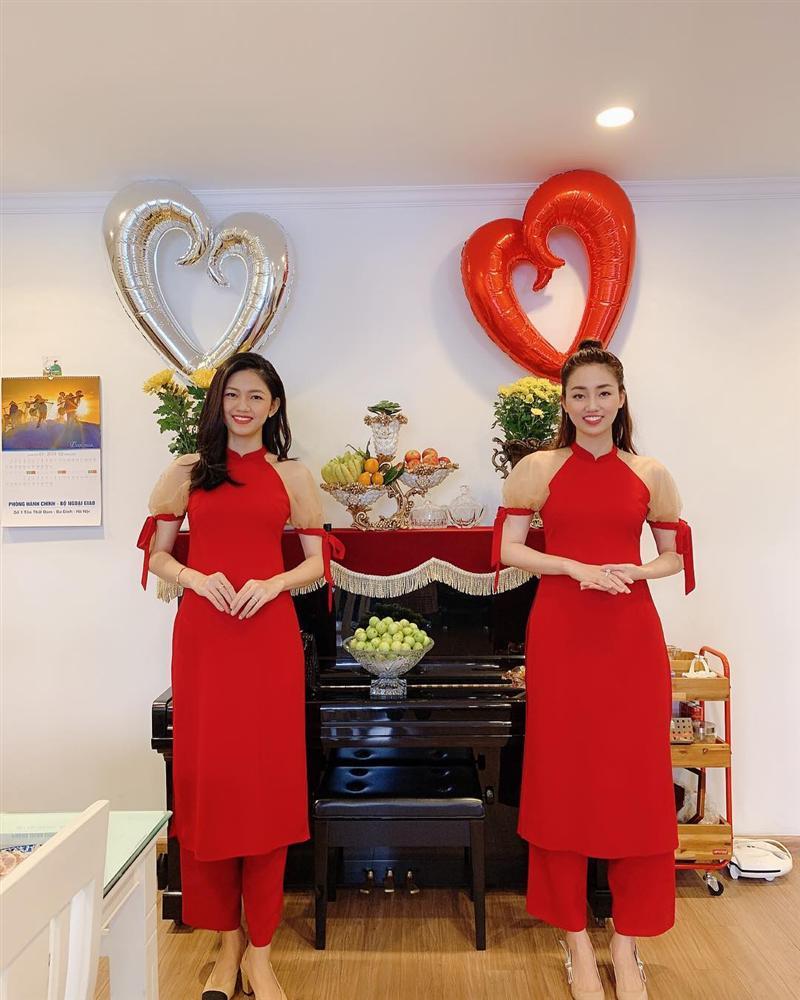 So kè nhan sắc đầu năm khi 9 mỹ nhân đụng hàng một mẫu áo dài: hoa hậu, ca sĩ hay diễn viên xinh hơn?-1