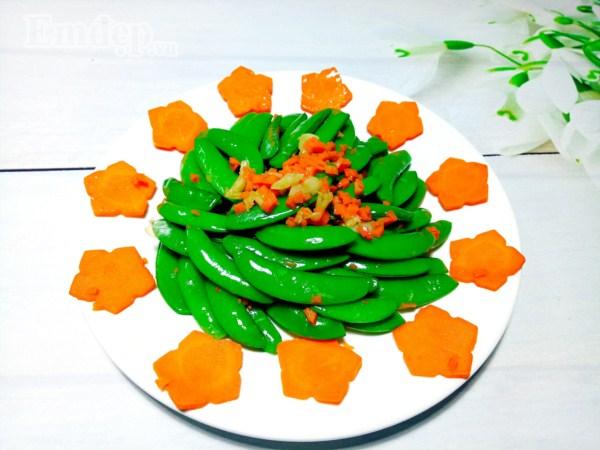 10 phút làm đỗ xào ngọt lịm lại đẹp mắt vô cùng-6