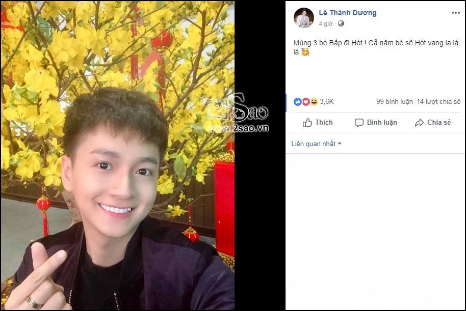 Đăng ảnh đẹp trai lồng lộn ngày Tết, Ngô Kiến Huy bị bóc mẽ ngay sử dụng phần mềm bóp mặt-1