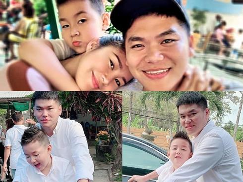 Lê Phương hạnh phúc khi chồng kém tuổi đưa con trai riêng về quê ăn Tết