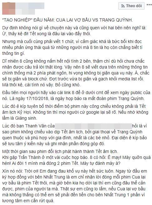 Bị fans của Trấn Thành mắng chửi, Đức Thịnh lên tiếng: Cậu ấy là ngôi sao nên được nhiều người o bế và vỗ về-2
