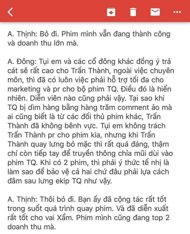 Ê kíp phim Trạng Quỳnh đòi khởi kiện Trấn Thành, Đức Thịnh phản đối: Tôi sẽ bảo vệ cậu ấy đến cùng-2