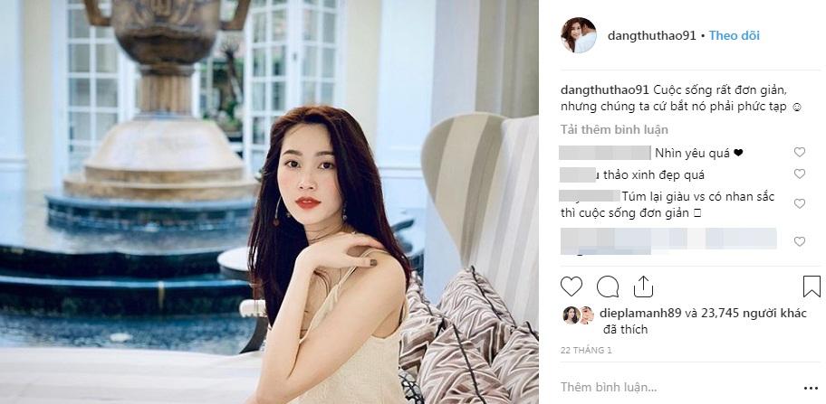 Đăng ảnh sống ảo cực bảnh bao, Quang Hải bị soi dùng lại caption của Hoa hậu Đặng Thu Thảo-3