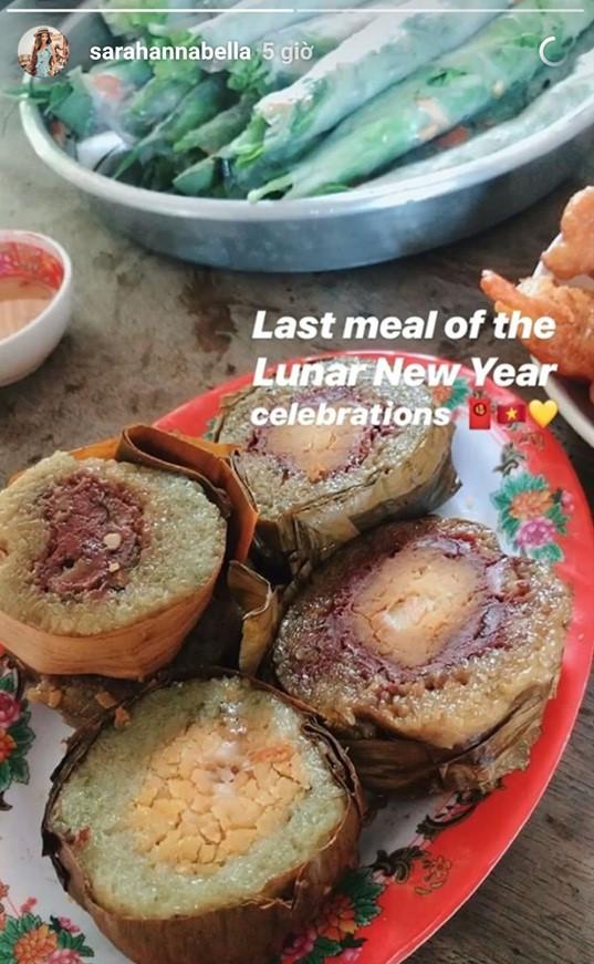 Hai hot girl gốc Việt nổi tiếng đã ăn Tết ở Việt Nam thế nào?-13