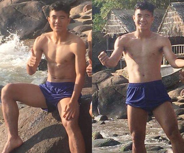 Đọ body 6 múi cầu thủ: Văn Lâm và Bùi Tiến Dũng bất phân thắng bại, Đình Trọng xếp cuối bảng-7