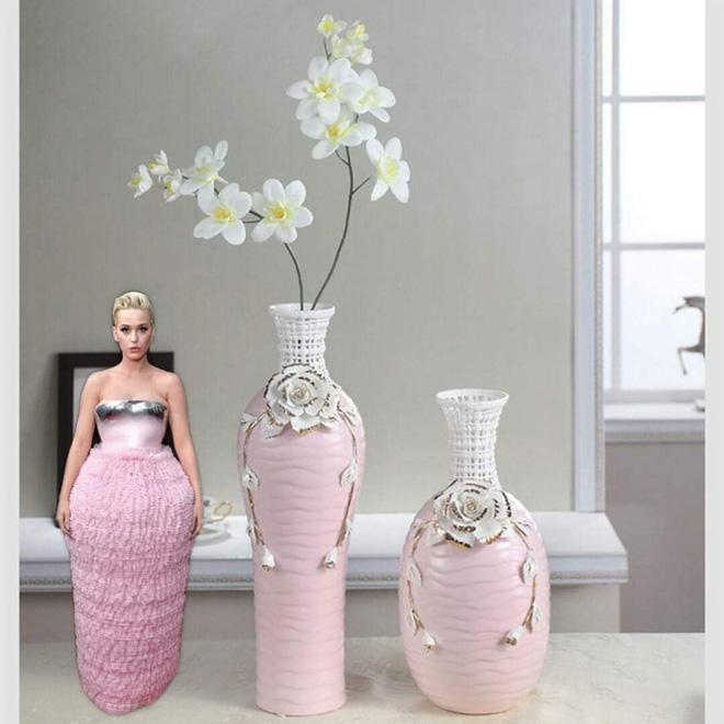 Chiếc đầm hồng thảm họa của Katy Perry ở Grammy 2019 trở thành nguồn cảm hứng chế ảnh siêu lầy-7