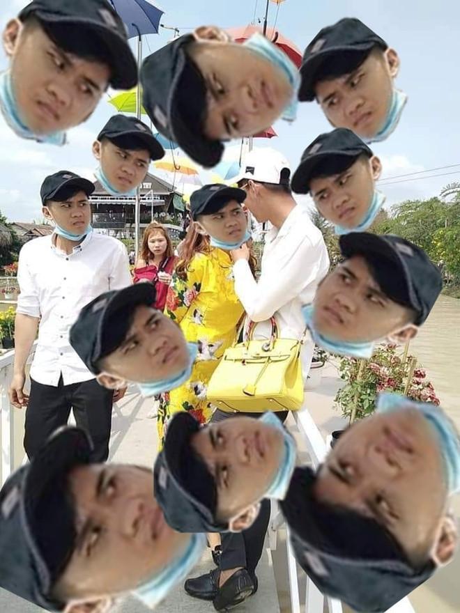 Chàng trai lườm đôi tình nhân bỗng dưng nổi tiếng, liên tục bị chế ảnh-2