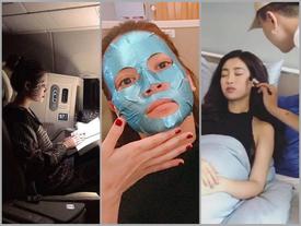 3 chiêu 'bá đạo' để tiết kiệm tối đa thời gian làm đẹp của sao Việt 3 chiêu 'bá đạo' để tiết kiệm tối đa thời gian làm đẹp của sao Việt