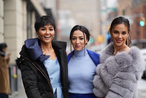 HHen Niê và Hoa hậu Hoàn Vũ Catriona Gray đẹp bất phân thắng bại khi hội ngộ trên đất Mỹ-3