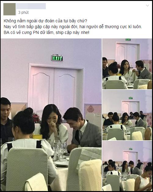 Lộ ảnh nét căng: Bình An - Bùi Phương Nga tình bể bình đi ăn tiệc dù phủ nhận yêu đương-1