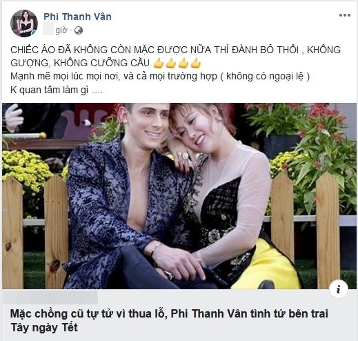 Trả lời thắc mắc vì sao vẫn cười trong khi chồng cũ tự tử vì vỡ nợ, Phi Thanh Vân nói rõ: Chiếc áo không mặc được nữa thì bỏ thôi-7