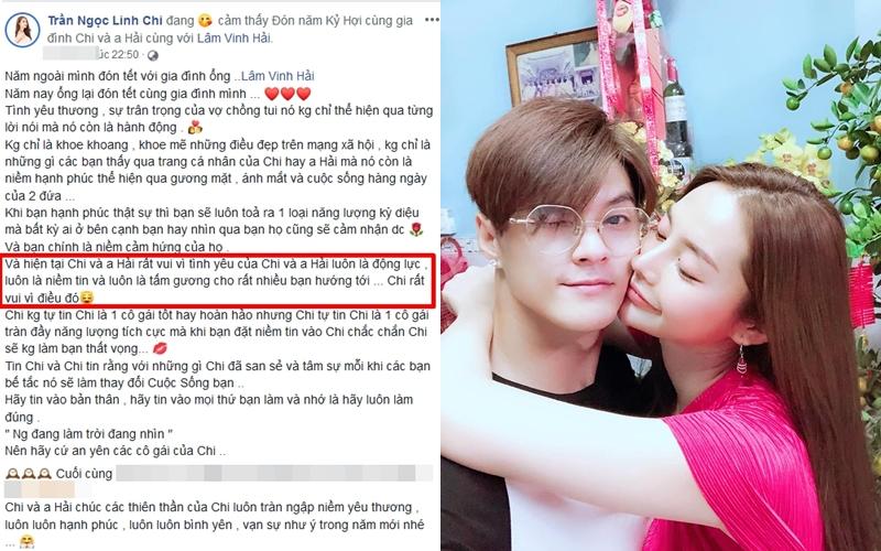 Linh Chi khẳng định: Tình yêu của tôi với Lâm Vinh Hải là tấm gương cho nhiều bạn hướng tới-6